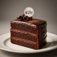 Decadent Chocolate Cake – Glossy Ganache Slice