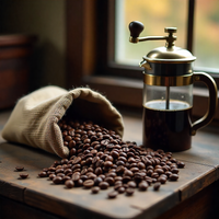 Artisan Fresh Roasted Coffee Beans – Rustic Café Experience