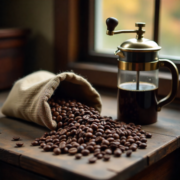 Artisan Fresh Roasted Coffee Beans – Rustic Café Experience