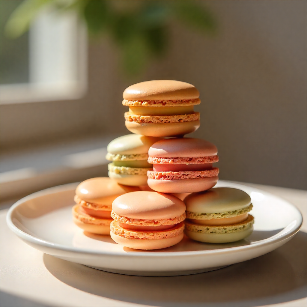 Pastel French Macarons – Gourmet Café Collection