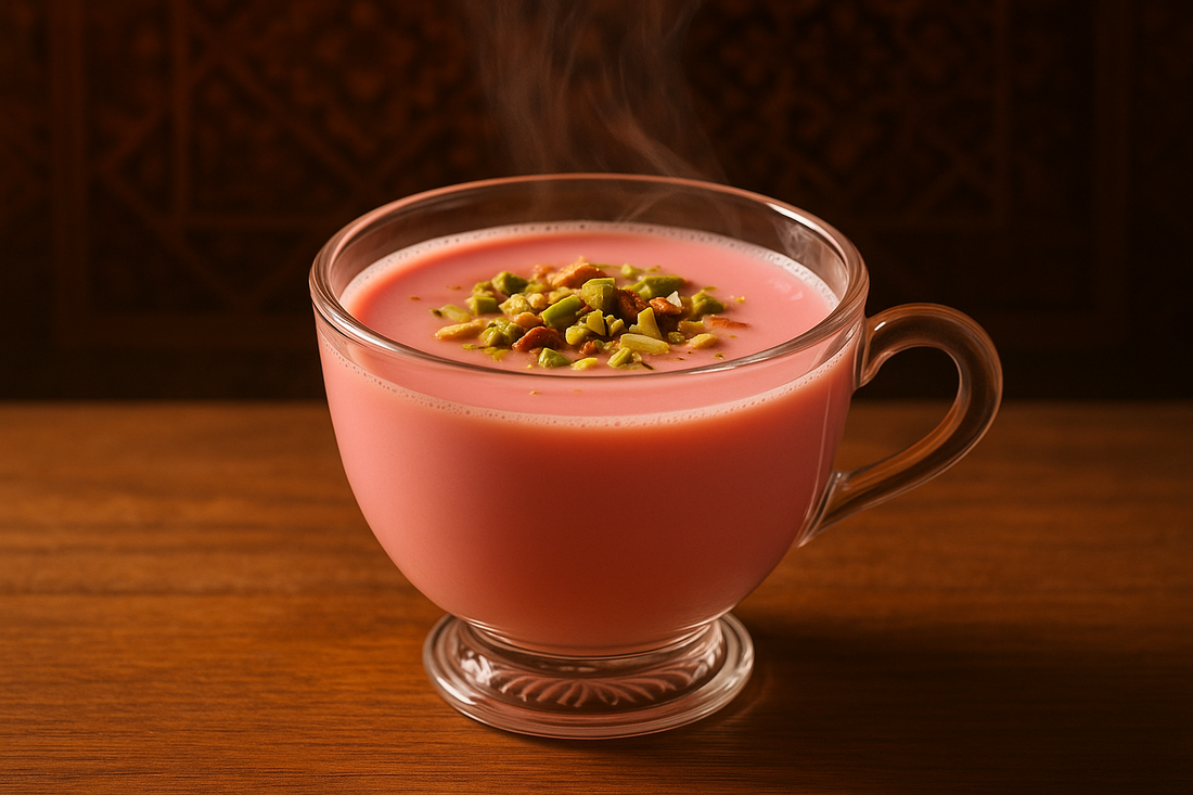 pakistani kashmiri pink chai