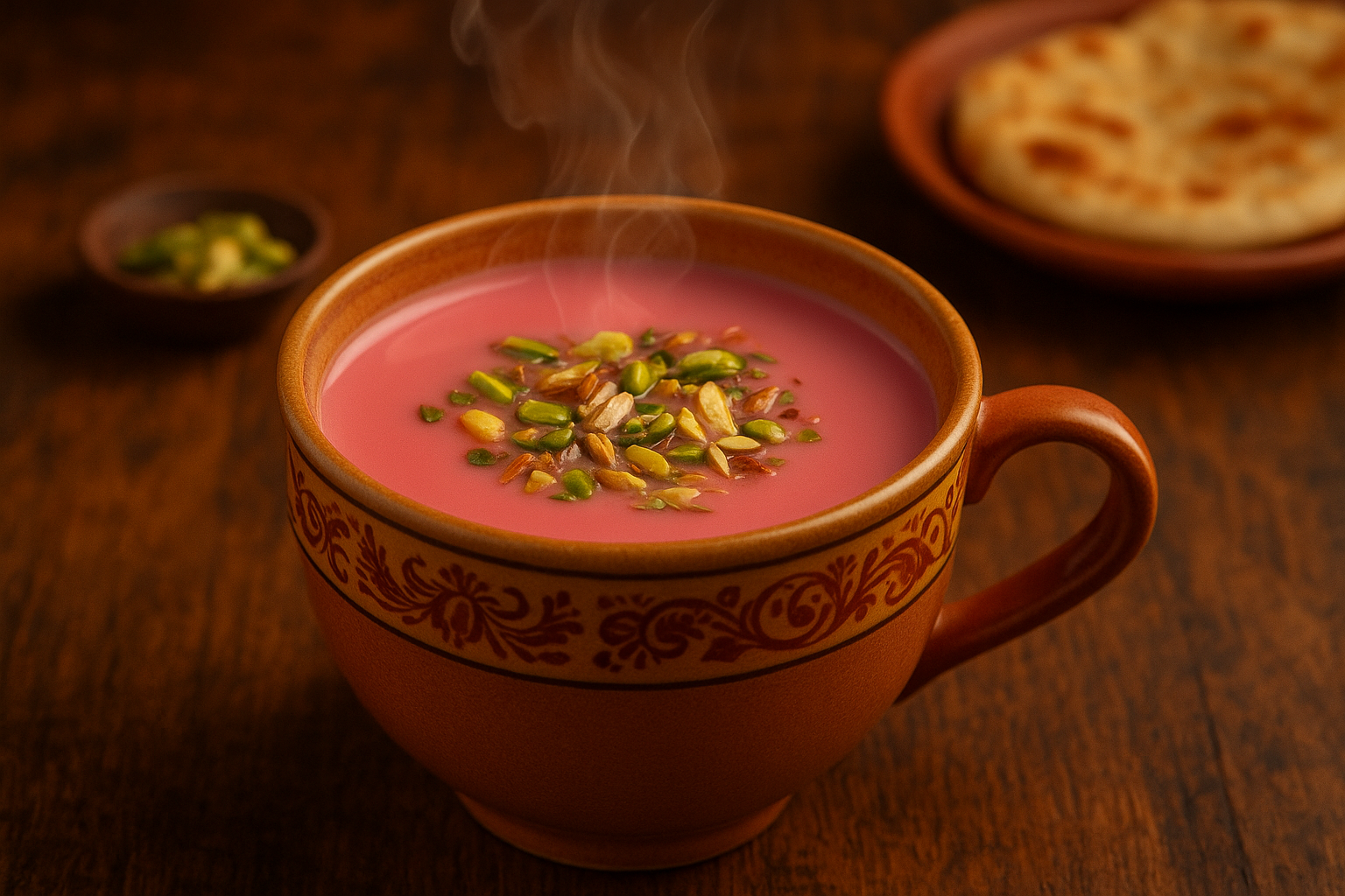 pakistani kashmiri pink chai
